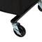 Honey Can Do Black Rolling Shoe Rack & Shoe Rack Cover